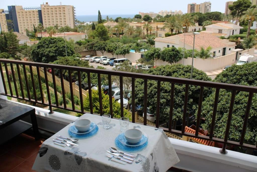 Apartamento Vista Al Mar Piscina Playa 3 Min Aguadulce  Eksteriør billede