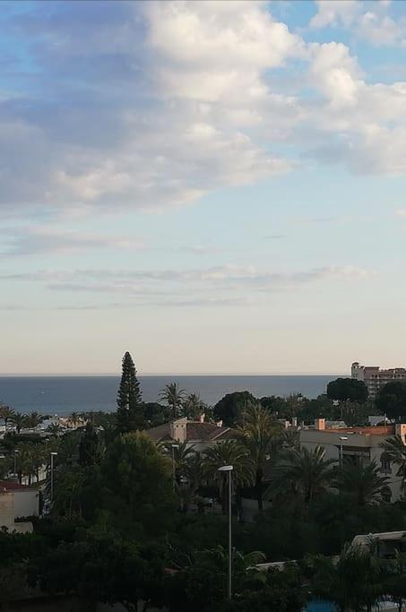 Apartamento Vista Al Mar Piscina Playa 3 Min Aguadulce  Eksteriør billede