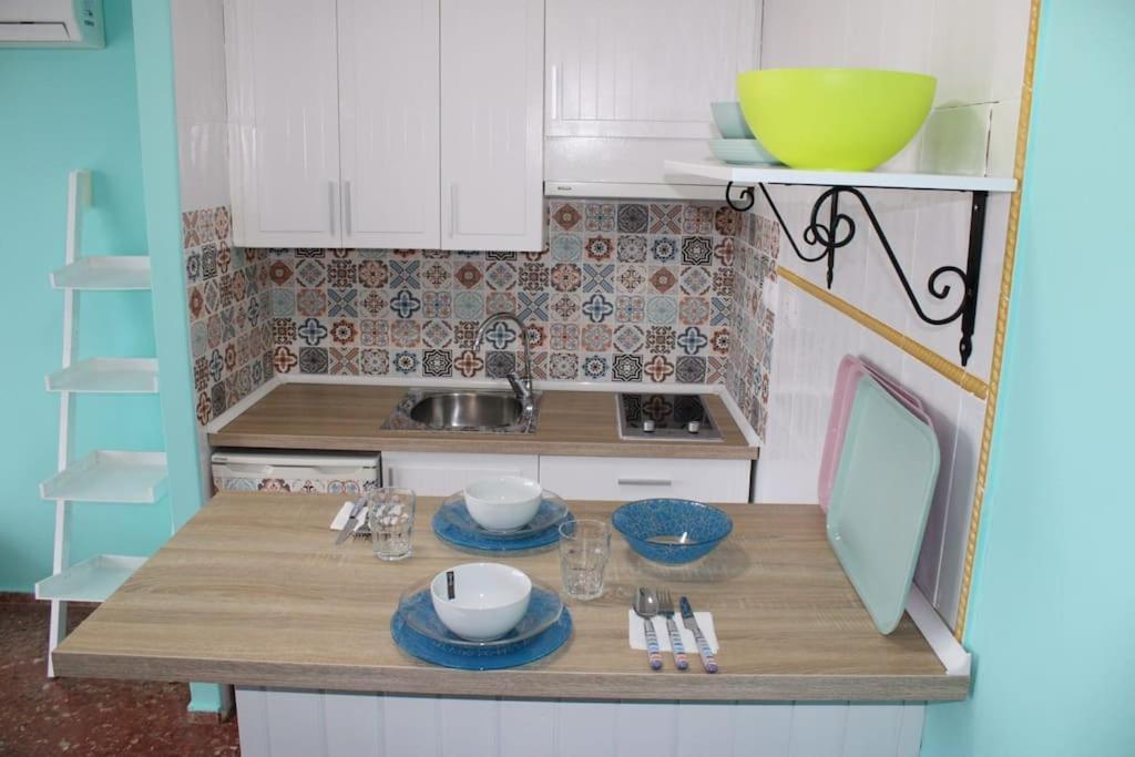Apartamento Vista Al Mar Piscina Playa 3 Min Aguadulce  Eksteriør billede